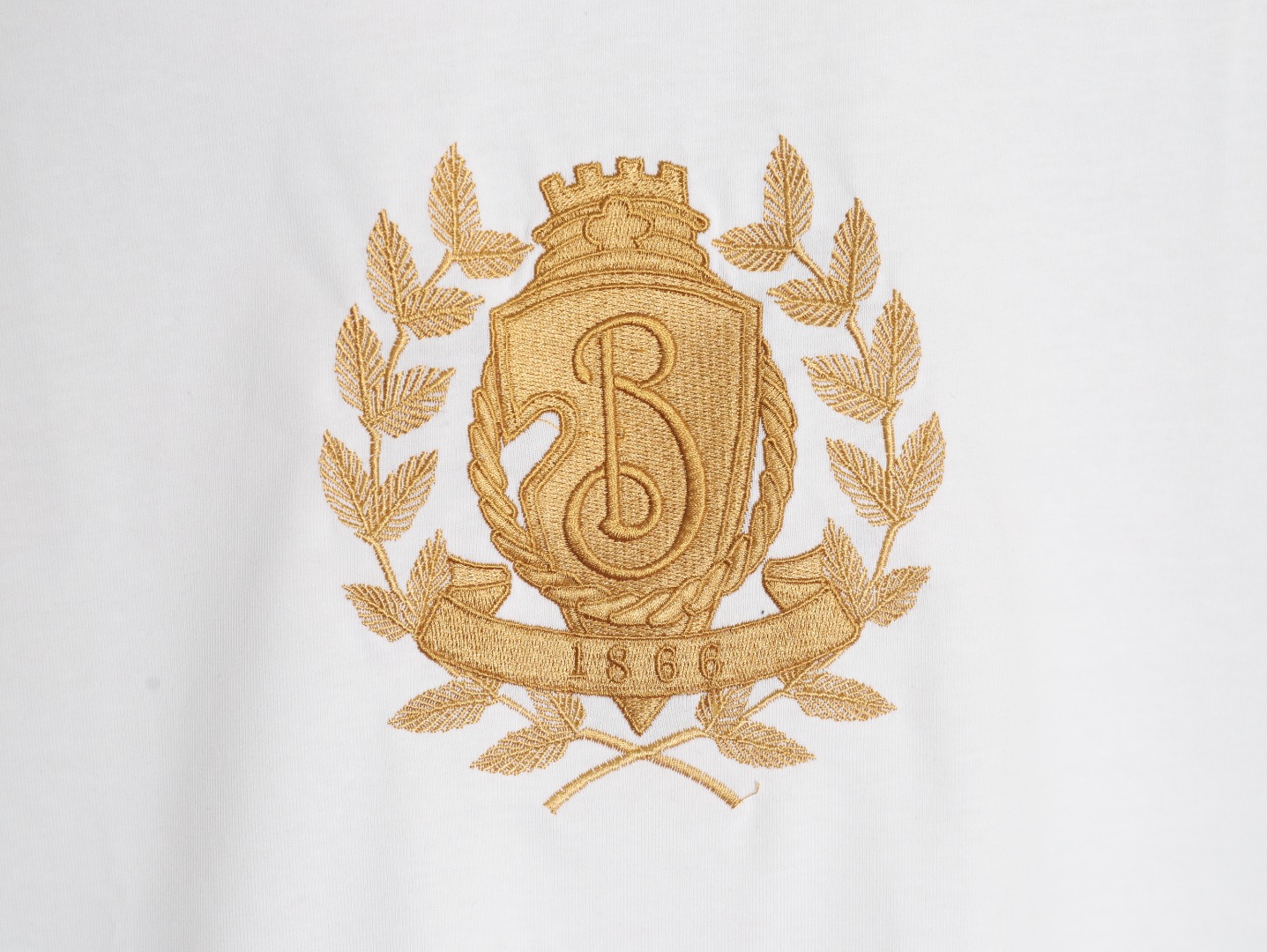BURBERRY 巴宝莉BBR 2金叶徽标短袖T恤
