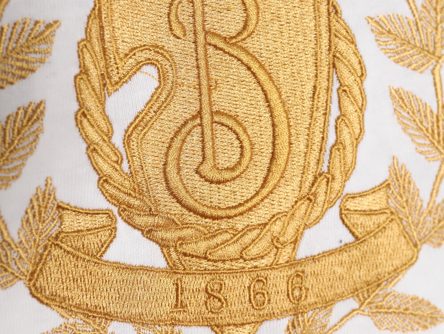 BURBERRY 巴宝莉BBR 2金叶徽标短袖T恤
