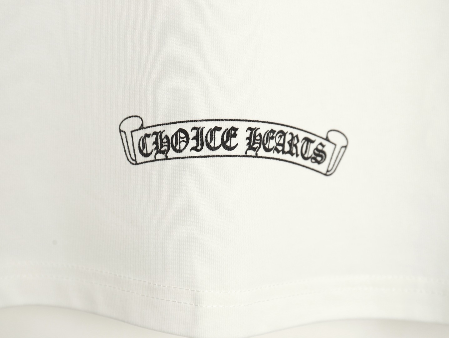 Chrome Hearts CH克罗心 梵文十字架重工发泡印花T恤