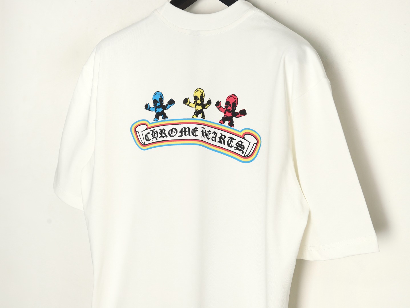 Chrome Hearts 克罗心CH 骷髅卡通短袖T恤