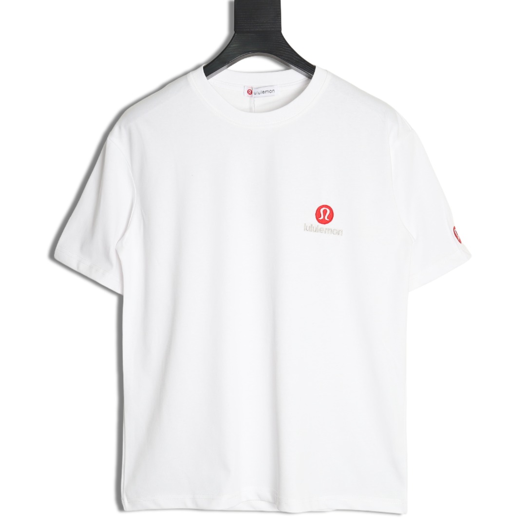 Lulu Lemon 露露乐檬 字母标识限定刺绣短袖