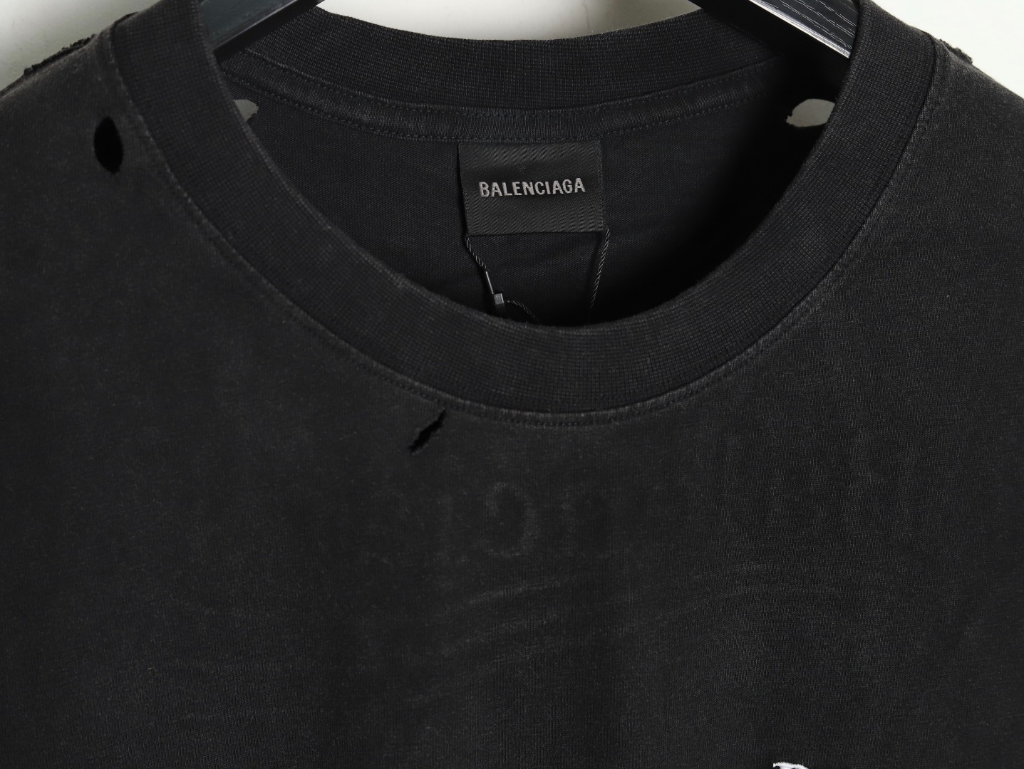 BALENCIAGA 巴黎世家 经典可乐做旧短袖 经典可乐短袖