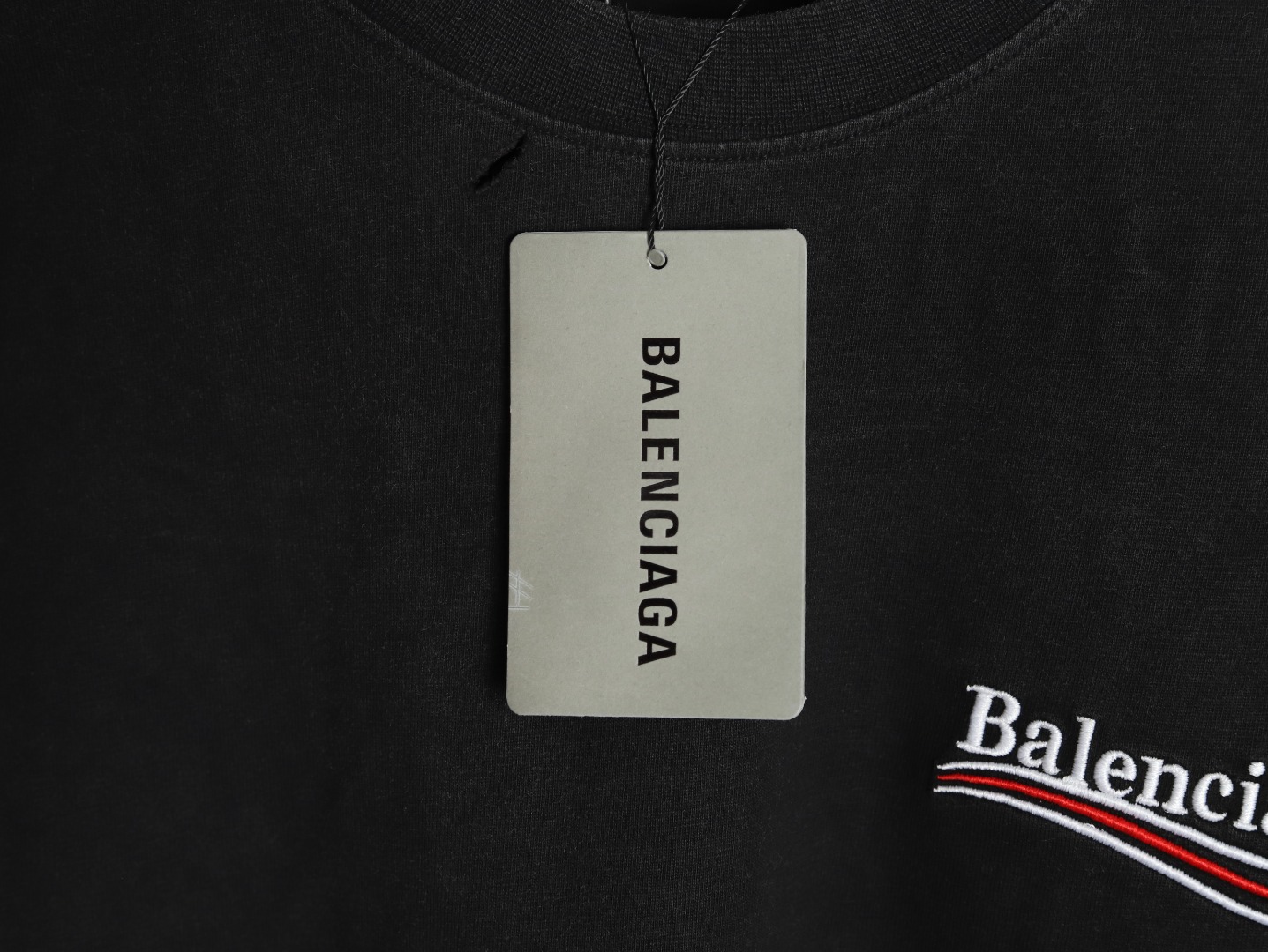 BALENCIAGA 巴黎世家 经典可乐做旧短袖 经典可乐短袖