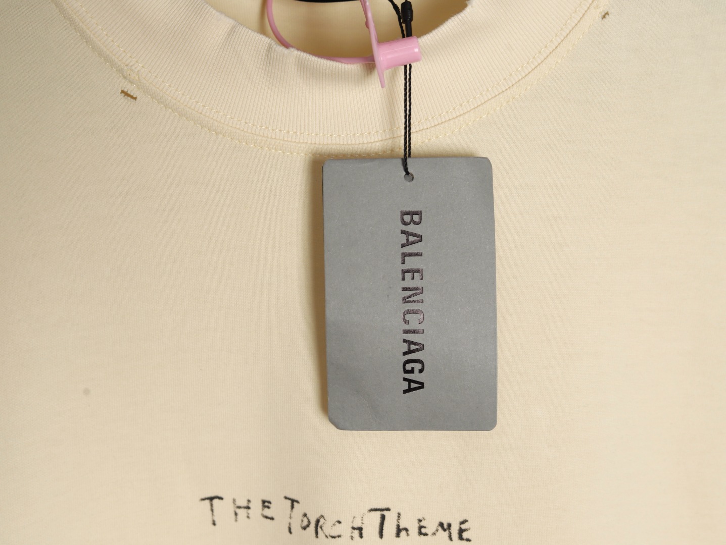 Balenciaga 巴黎世家 24SS 乐谱短袖T恤