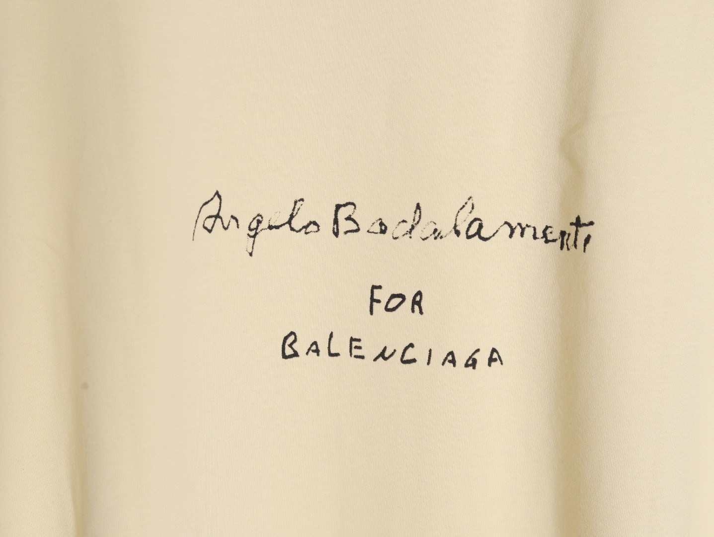Balenciaga 巴黎世家 24SS 乐谱短袖T恤