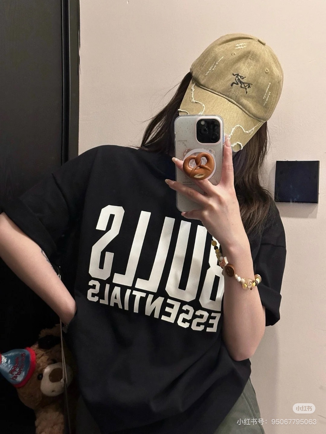 Fear of God x NBA fog联名字母短袖T恤 上身效果#