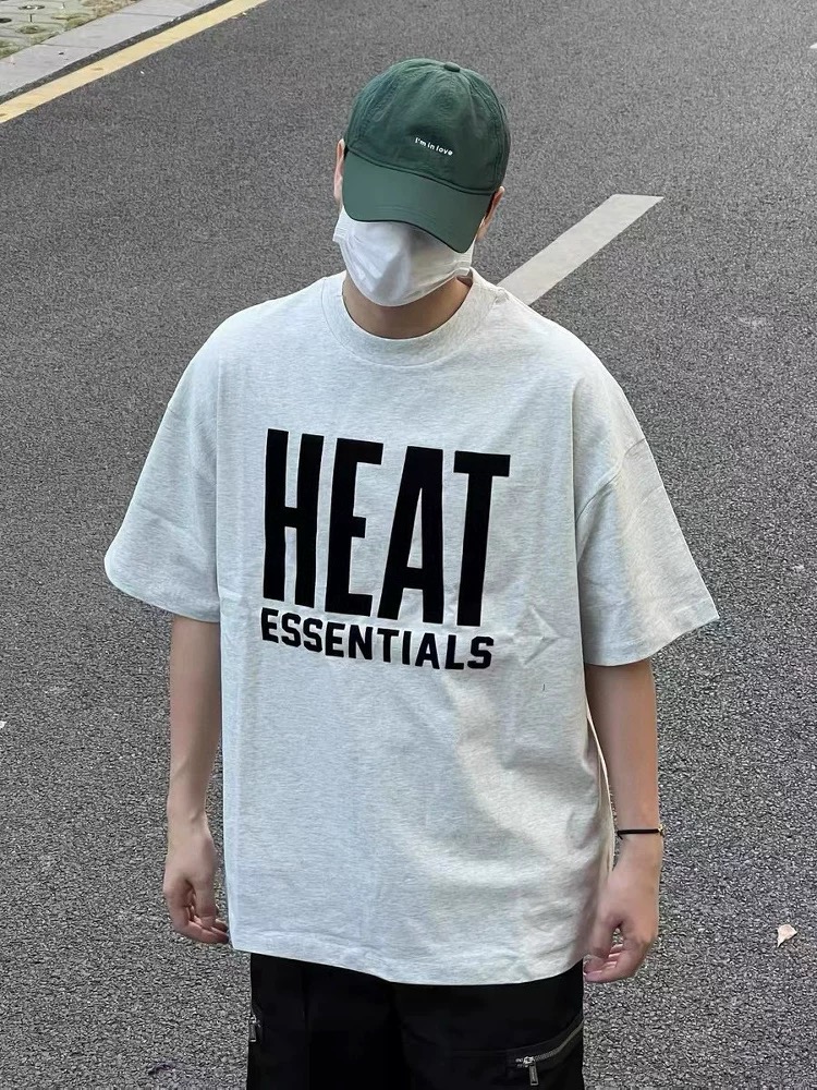 Fear of God x NBA fog联名字母短袖T恤 上身效果#