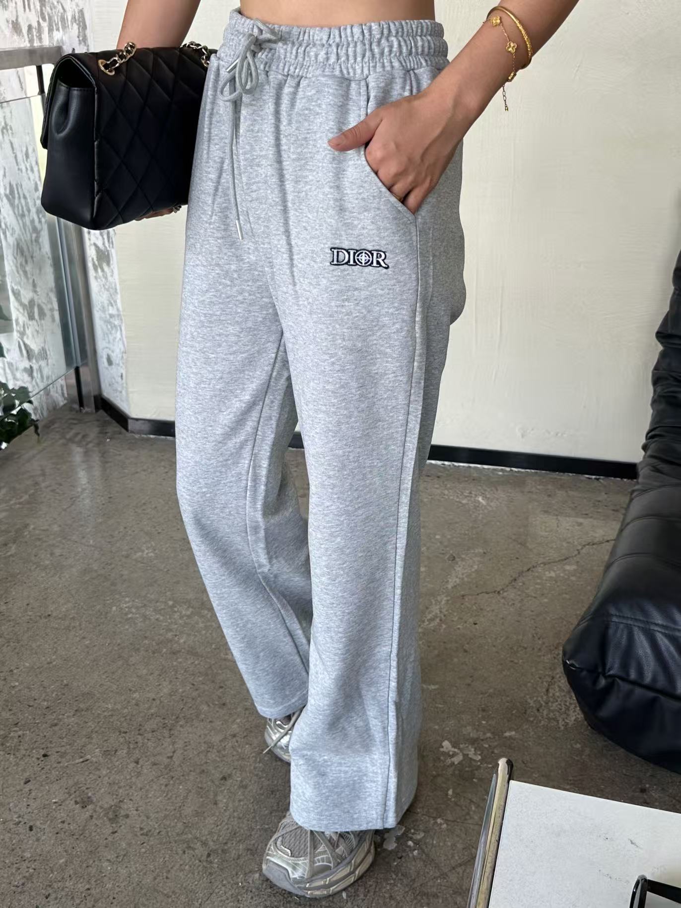 Dior x Stone Island 25FW 迪奥石头岛联名长裤 上身效果#