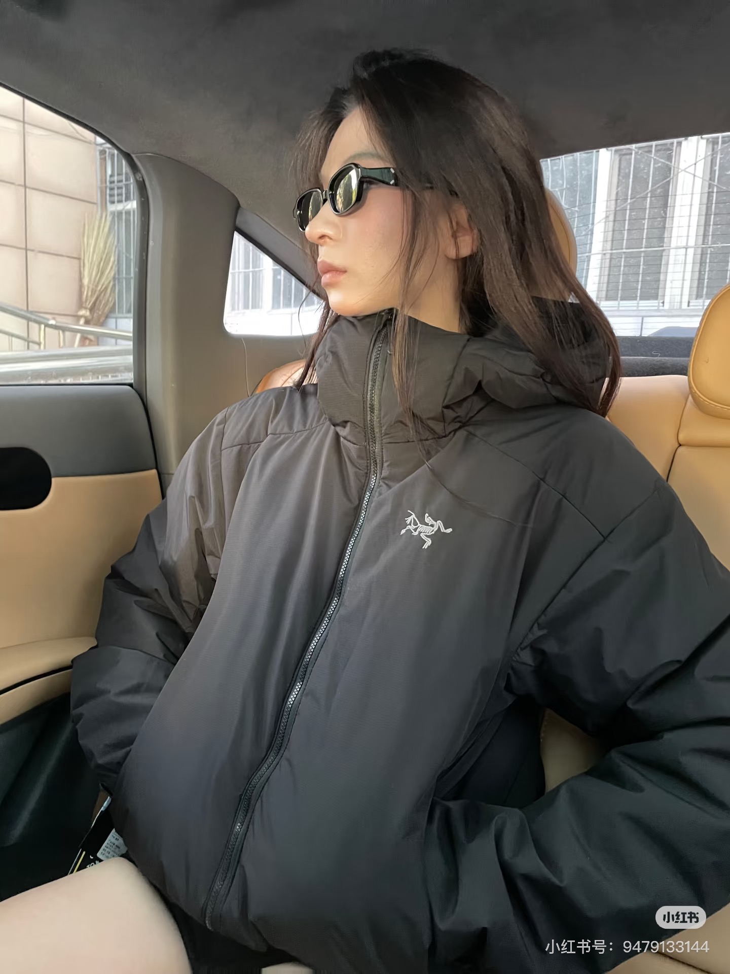 ARC`TERYX 始祖鸟 ATOM 阿童木 情侣同款防风保暖纯色休闲运动连帽棉服外套