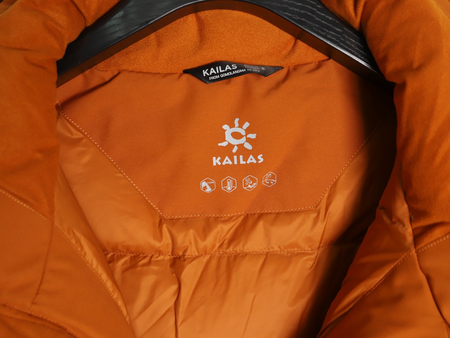 KAILAS 凯乐石 毛领加厚工装防寒加绒防水羽绒服
