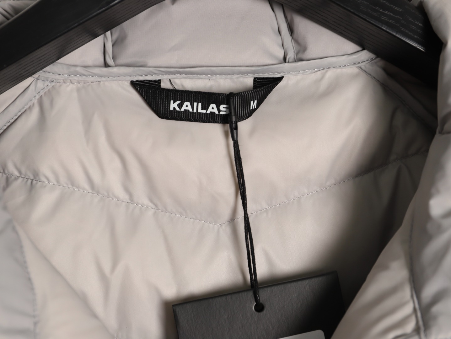 KAILAS 凯乐石 GT ZERO男女同款轻薄连帽羽绒服 黑 银灰 深灰