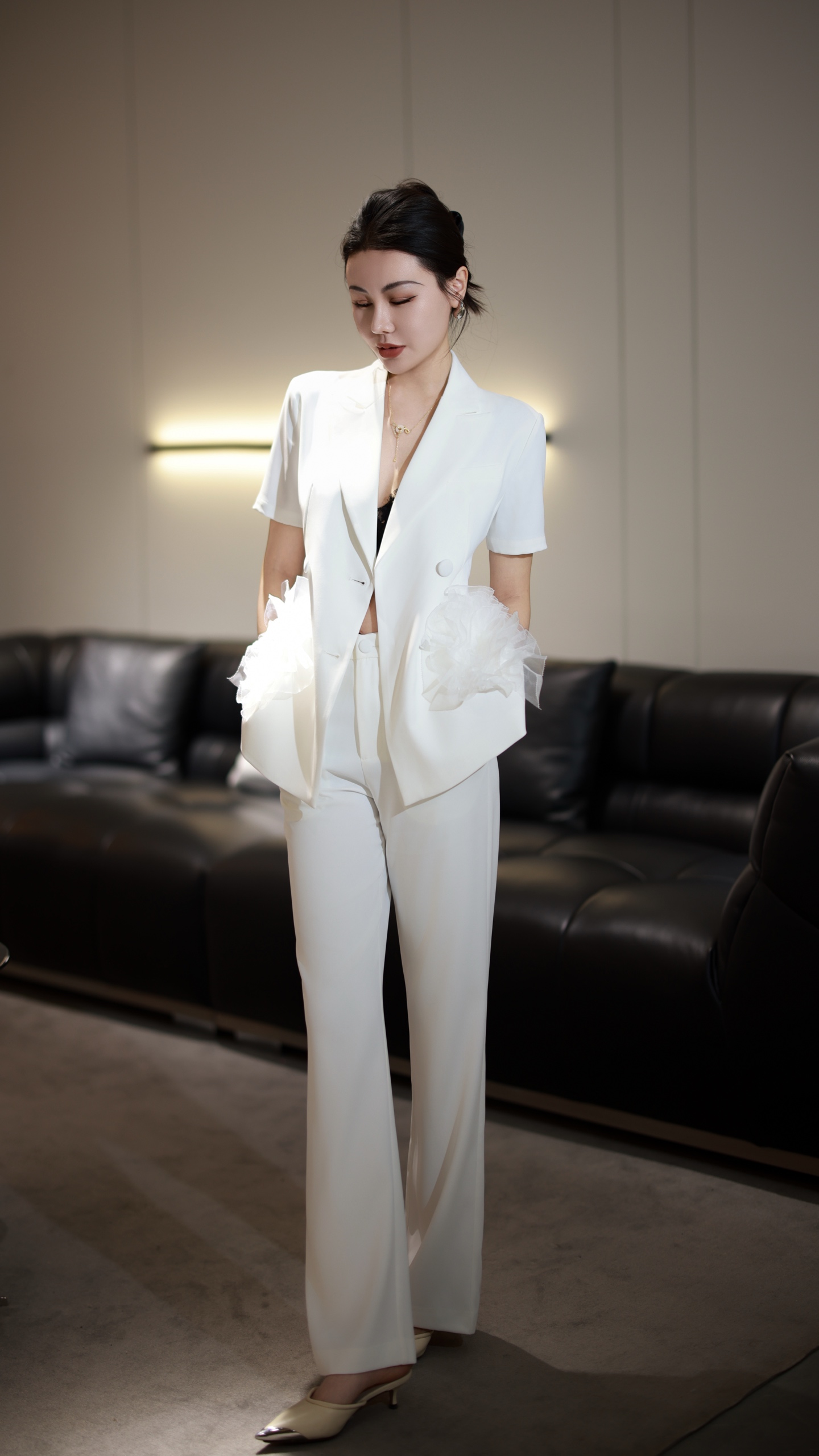 P759 SUPPORT FOR EXCHANGE, HIGH-QUALITY WOMEN’S SUIT, PACKAGED V HOME. IT’S AN ORIGINAL DESIGN - 图片 9