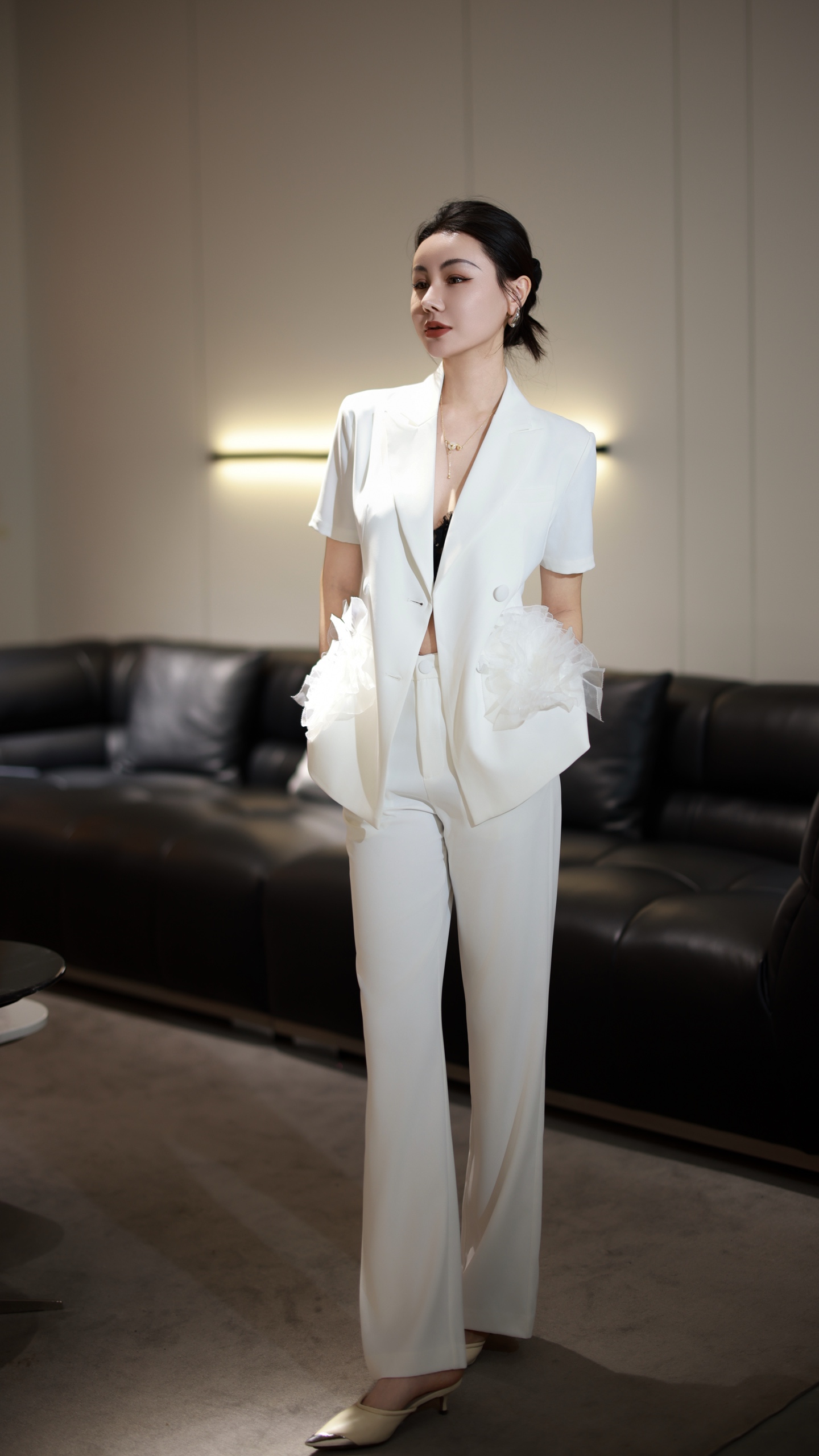 P759 SUPPORT FOR EXCHANGE, HIGH-QUALITY WOMEN’S SUIT, PACKAGED V HOME. IT’S AN ORIGINAL DESIGN - 图片 7