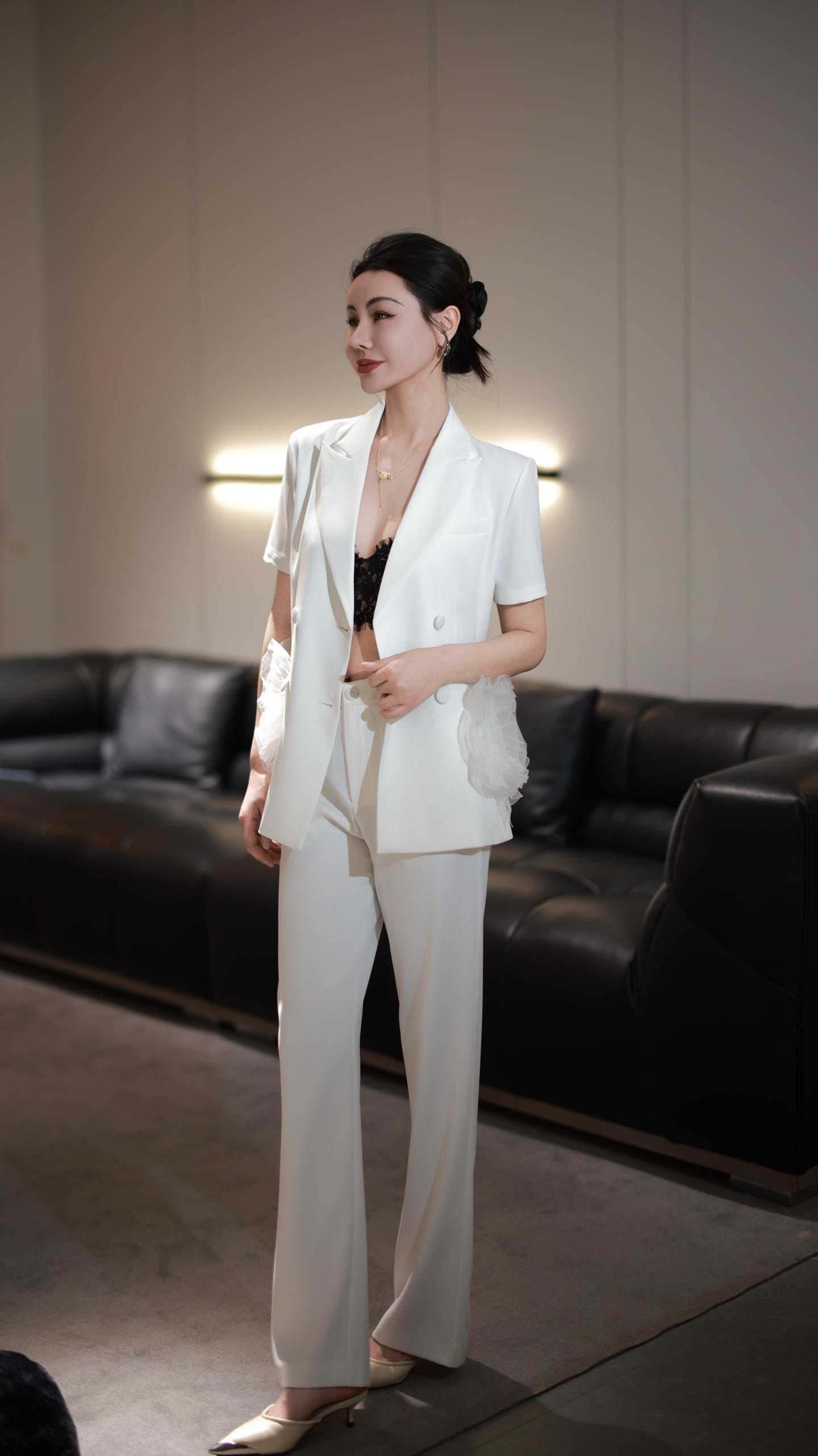P759 SUPPORT FOR EXCHANGE, HIGH-QUALITY WOMEN’S SUIT, PACKAGED V HOME. IT’S AN ORIGINAL DESIGN - 图片 2