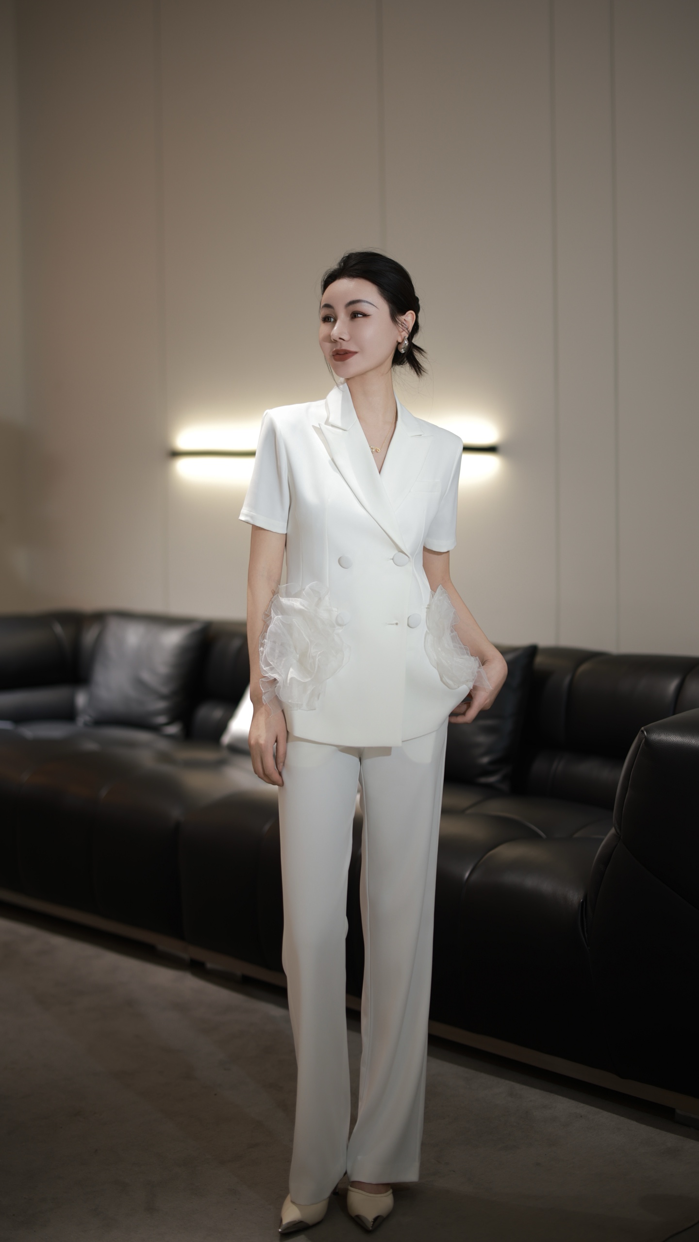P759 SUPPORT FOR EXCHANGE, HIGH-QUALITY WOMEN’S SUIT, PACKAGED V HOME. IT’S AN ORIGINAL DESIGN - 图片 5