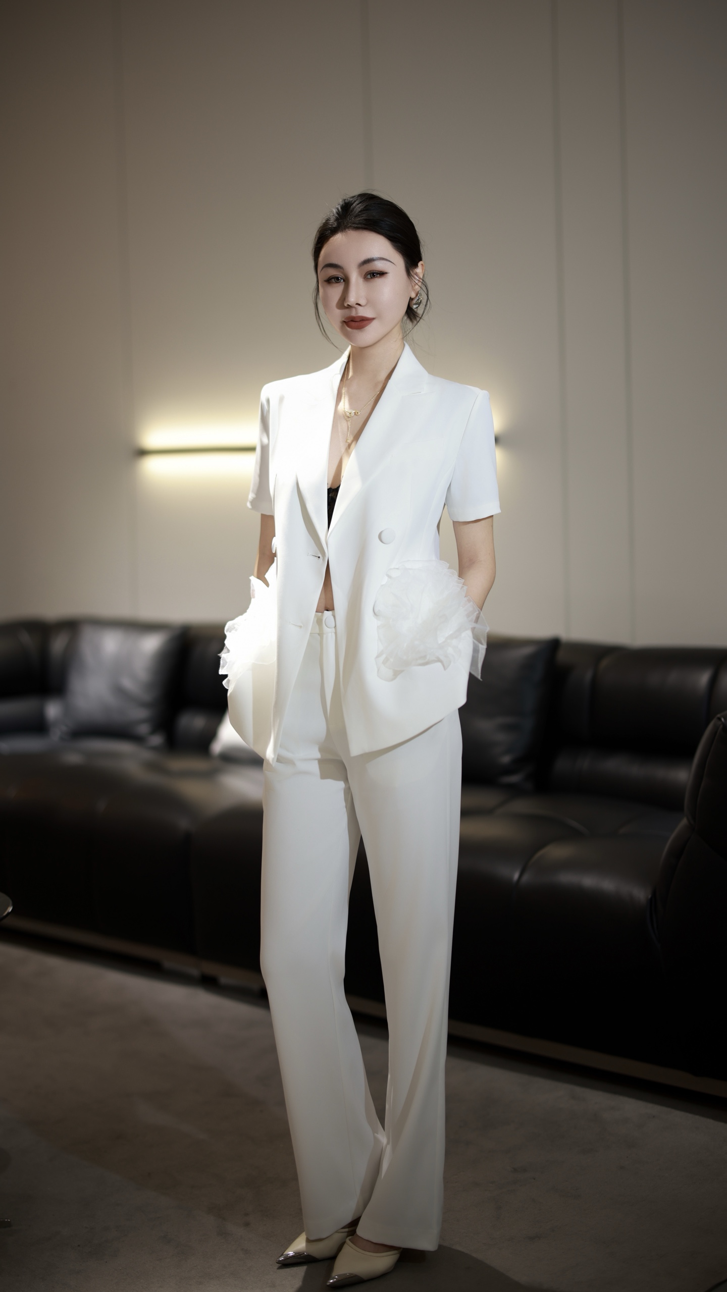 P759 SUPPORT FOR EXCHANGE, HIGH-QUALITY WOMEN’S SUIT, PACKAGED V HOME. IT’S AN ORIGINAL DESIGN - 图片 8