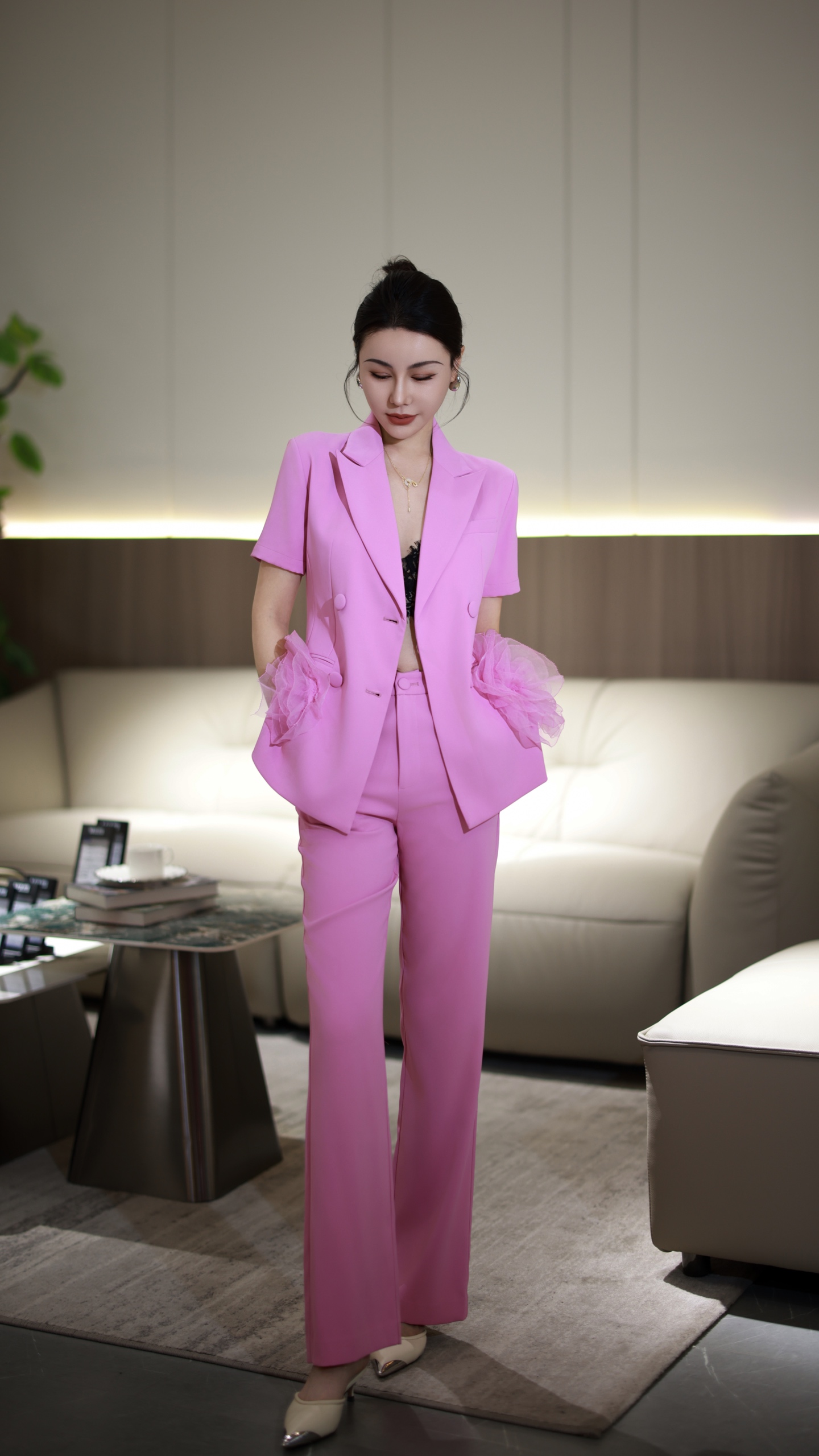 P759 SUPPORT FOR EXCHANGE, HIGH-QUALITY WOMEN’S SUIT, PACKAGED V HOME. IT’S AN ORIGINAL DESIGN - 图片 9