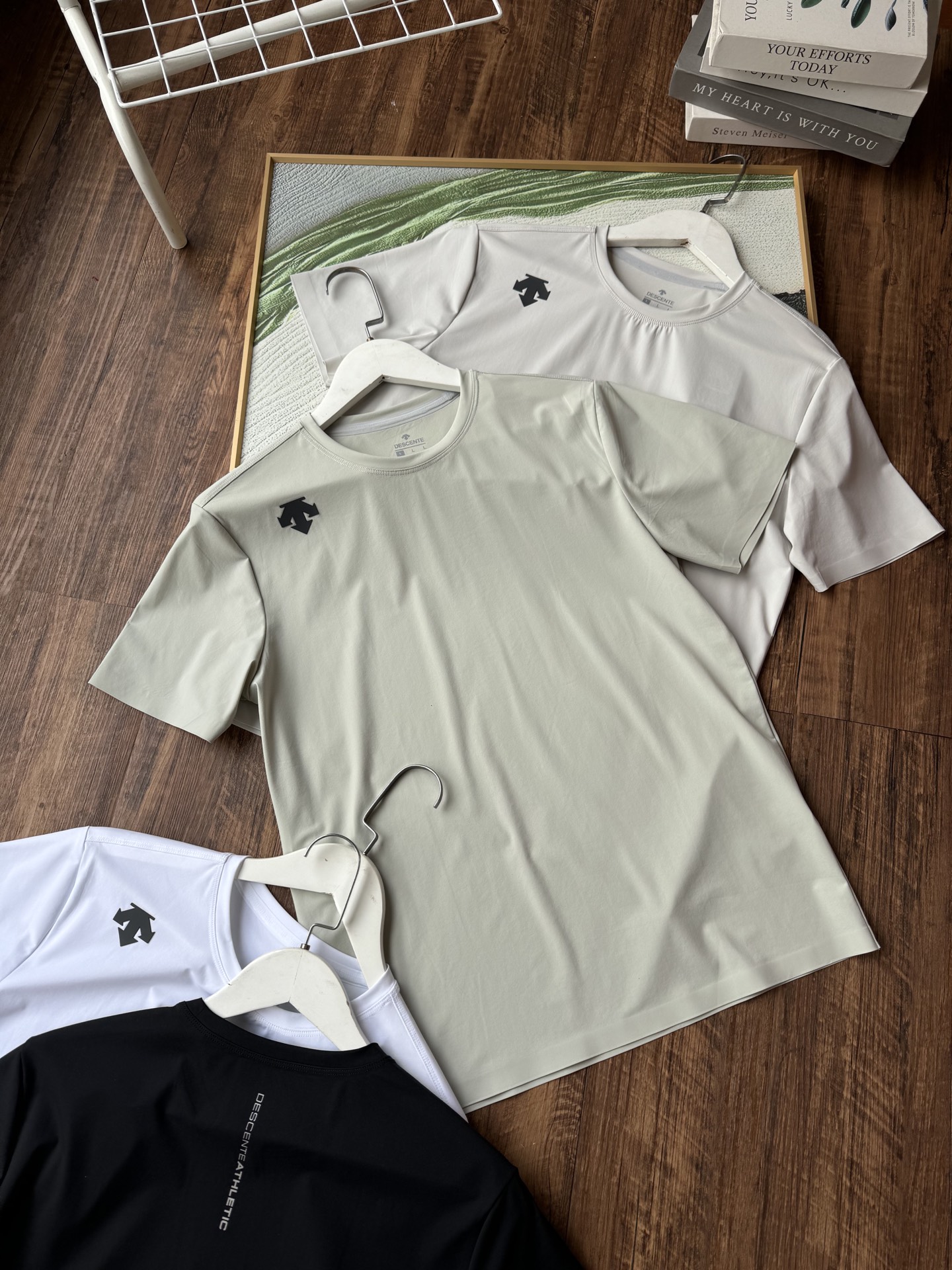 Descente Camiseta Deportiva de Secado Rápido para Hombre - Comodidad y Estilo 5 i1742215953261 5185 0 3