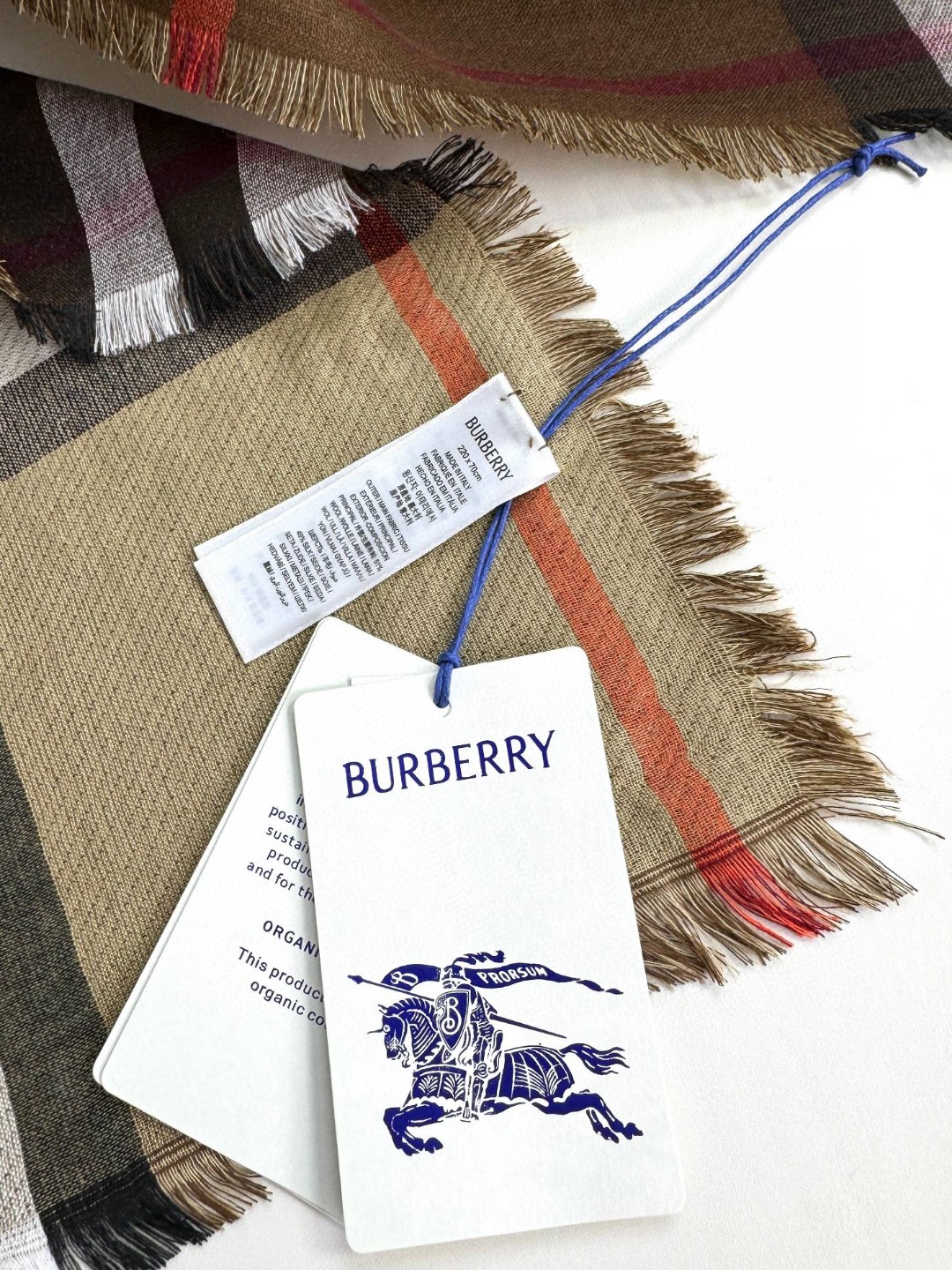 BURBERRY家经典格！2024年最值得入超值版老友闭眼入！一条围巾两条的快乐！！！经典格经典配色这个