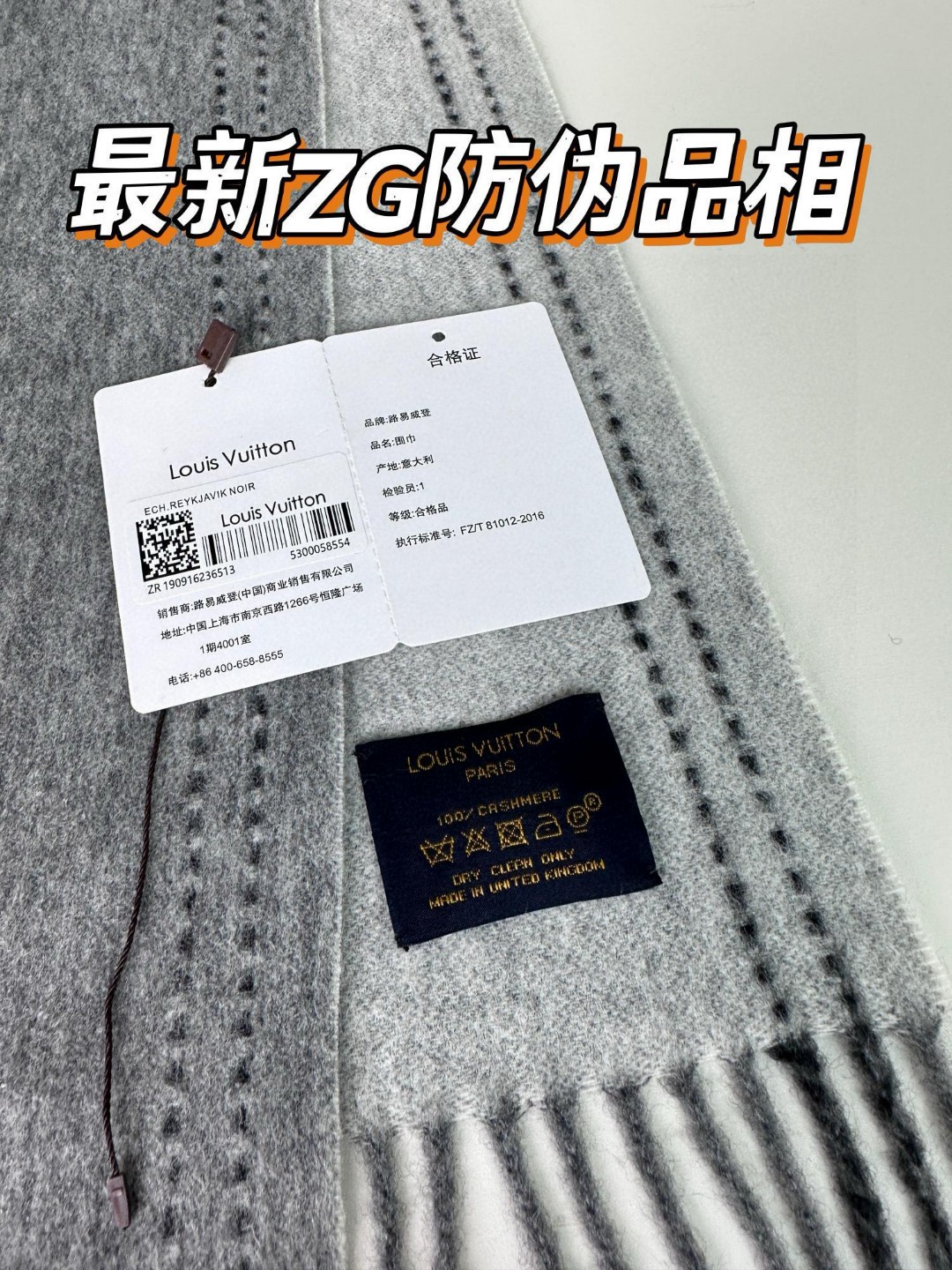 Louis Vuitton Unisex Cashmere Scarf - Soft, Elegant, and Versatile Style 9 a1733668990136 2713