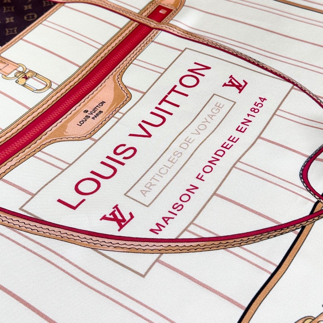   Louis Vuitton 90 方巾
面料为最顶级18姆米桑蚕丝 手感柔软丝滑 绝对独一无二❗双面