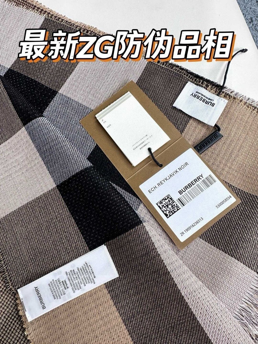  𝐁𝐮𝐫𝐛𝐞𝐫𝐫𝐲 千鸟格双面披肩 
·100%羊绒  70*200cm 大羊绒披肩 双面
一面经典格子