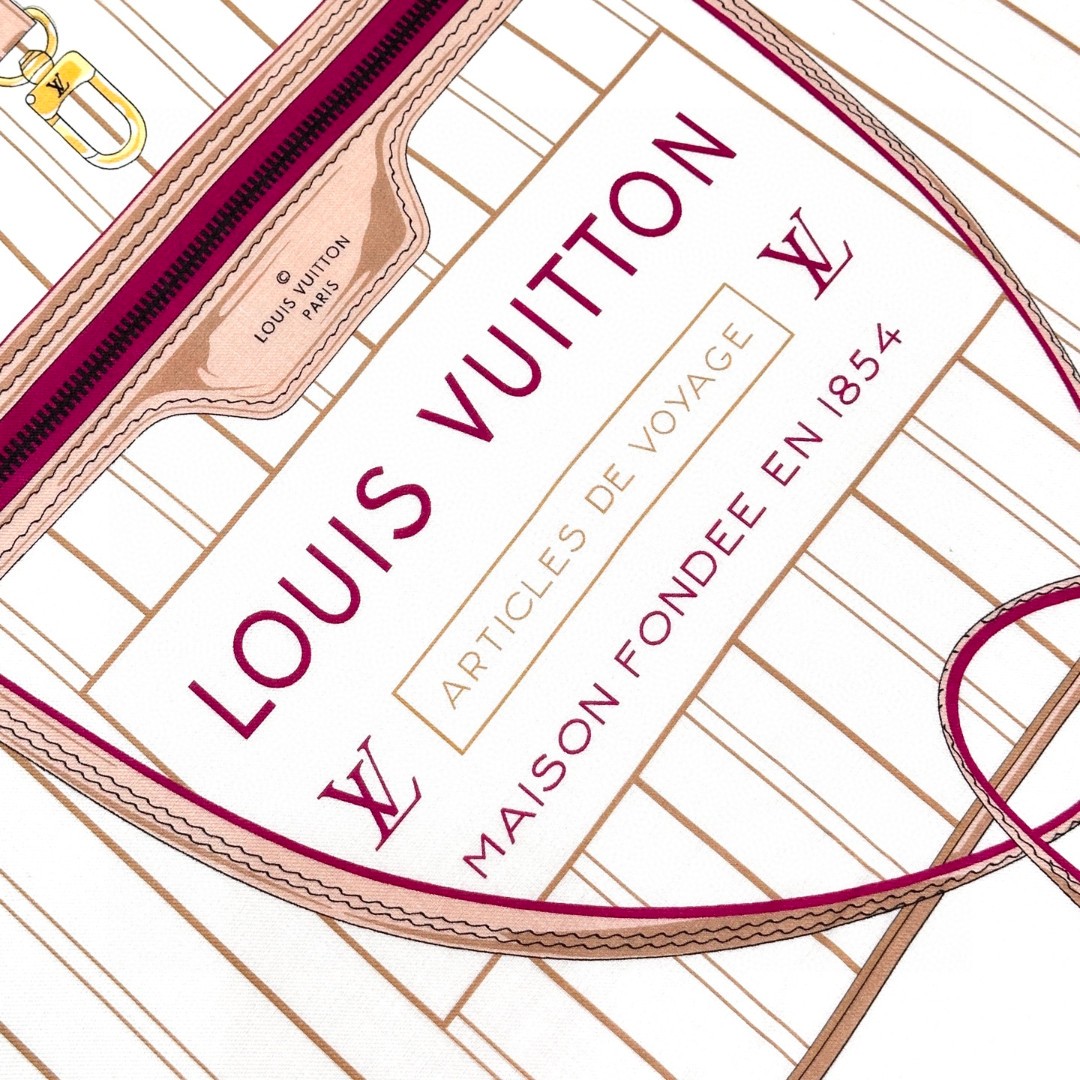 
Louis Vuitton 90 手感柔软绝对独一无二❗金字塔尖的数码印花，
My Neverfull