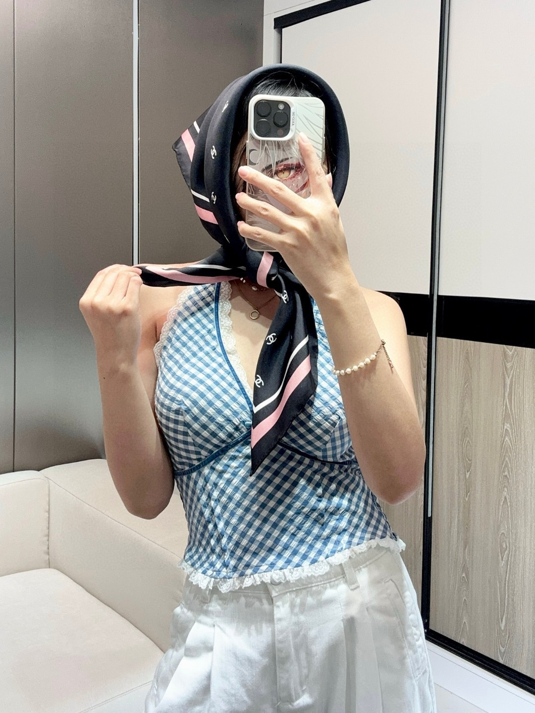 ๐๐ก๐๐ง๐๐ฅ โข 25๐ทใ่ด่ถ็ปๆนๅทพใ้ป็ฒ่ฒ ๐๐ๅๆฌพ๐
Size๏ผ90x90cm 100%็ไธ 18