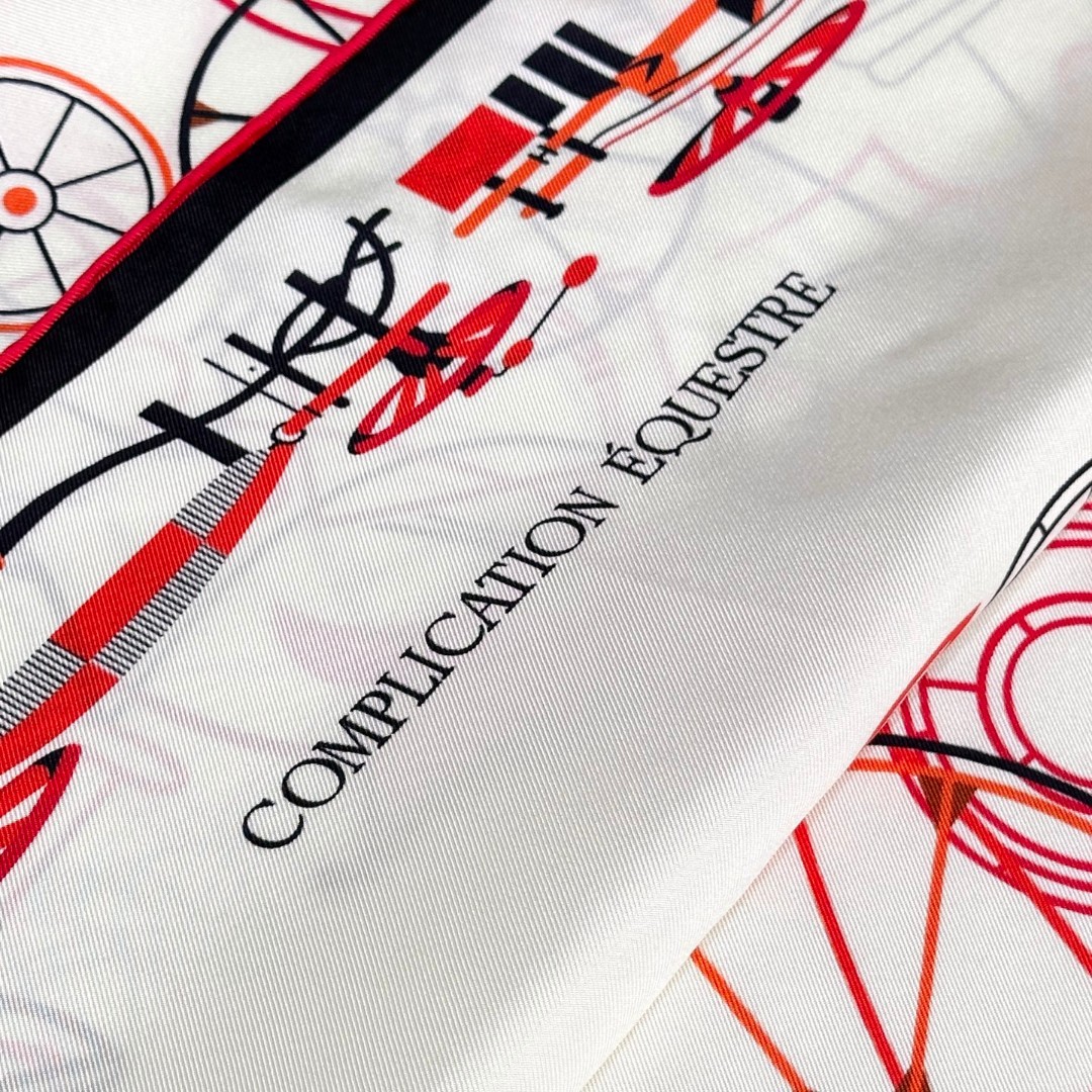 𝐇𝐞𝐫𝐦𝐞𝐬 • 𝟐𝟒𝐍𝐞𝐰 《马术的错综交叠》100%真丝方巾 90x90cm年度旗舰！H，今年最热门