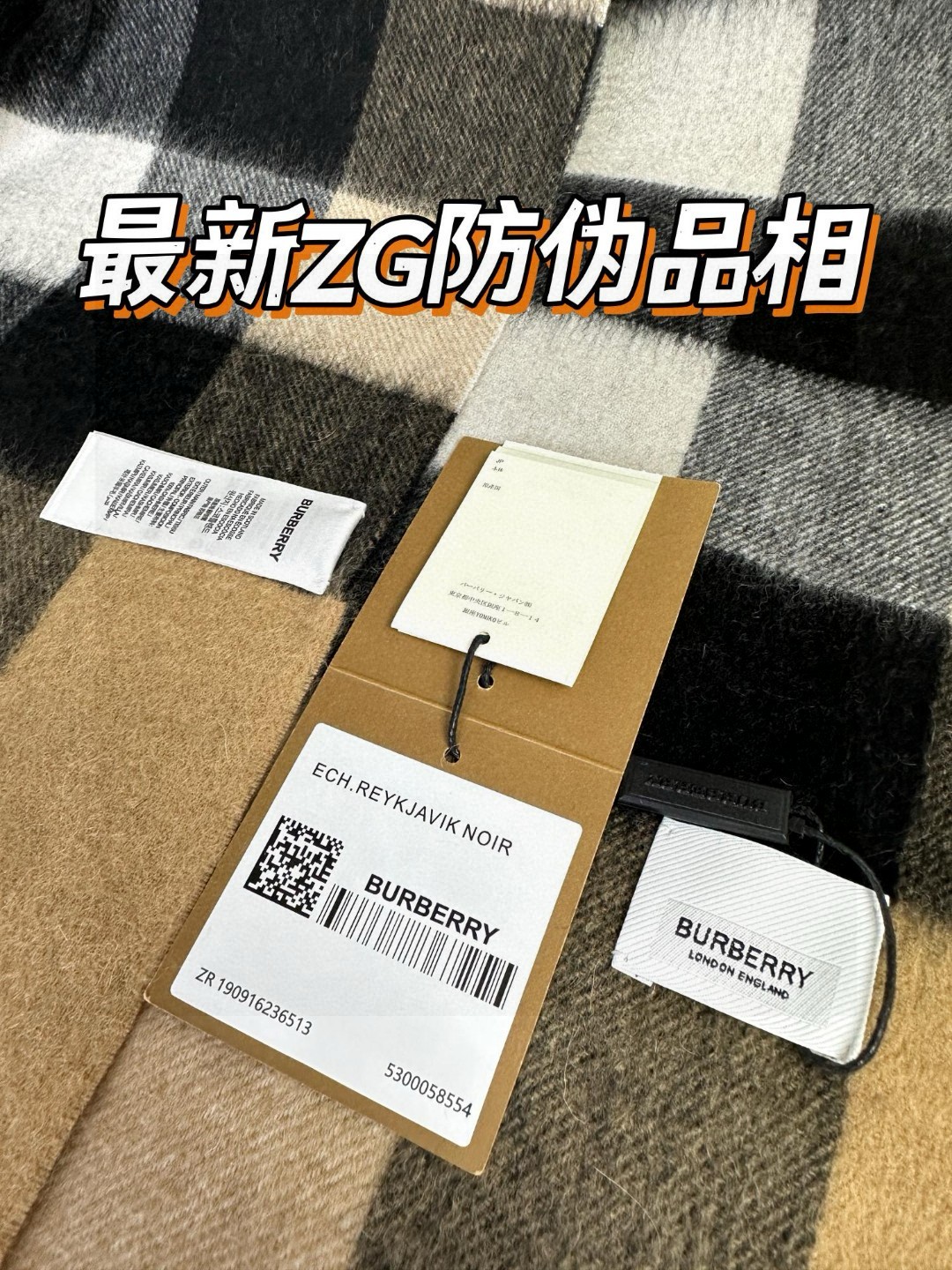   爆款巴宝莉经典大格子大披肩，人手必备，专柜最新小白标～吊牌齐全，非市场便宜货，经典专柜补单流出！极品