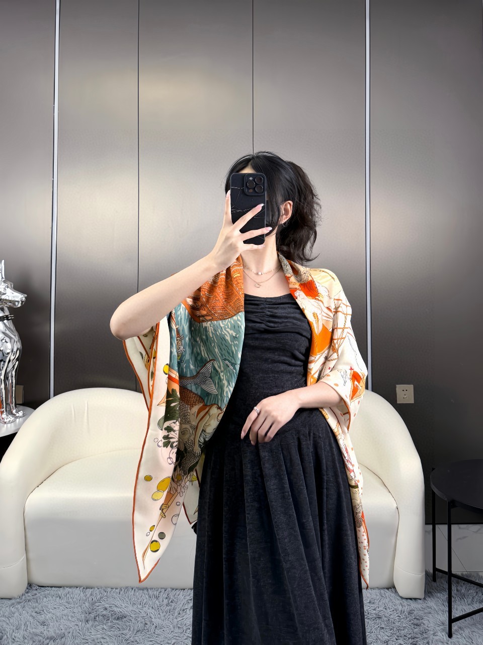 2025年专柜同步 最新款Hermes【双面同色】【爱马仕旗舰 140】‼️顶级丝羊绒工艺超值‼️爱马仕