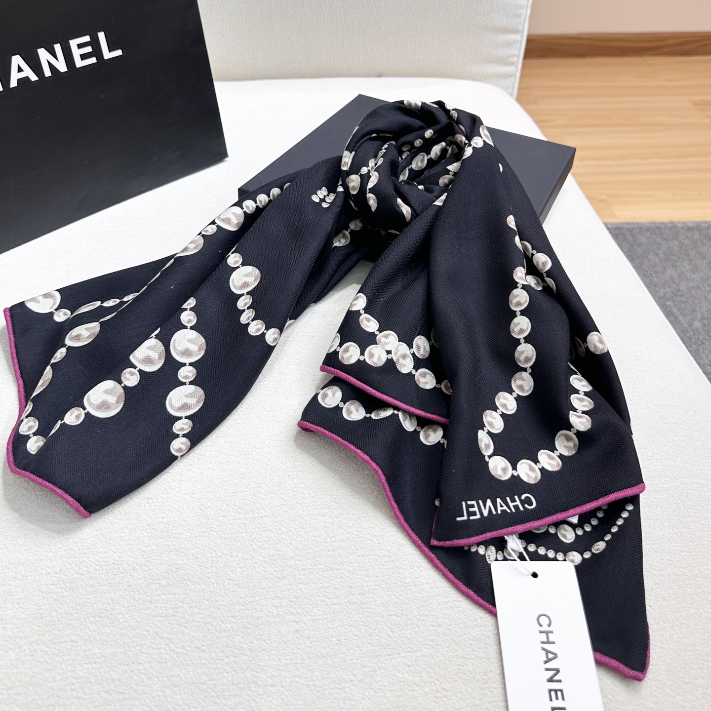 💃🏻💃🏻【项链饰品印花羊绒110】双面丝绒 ❤️女人尤物 货极少 四季都可以用‼️真心美的让人非常非常心