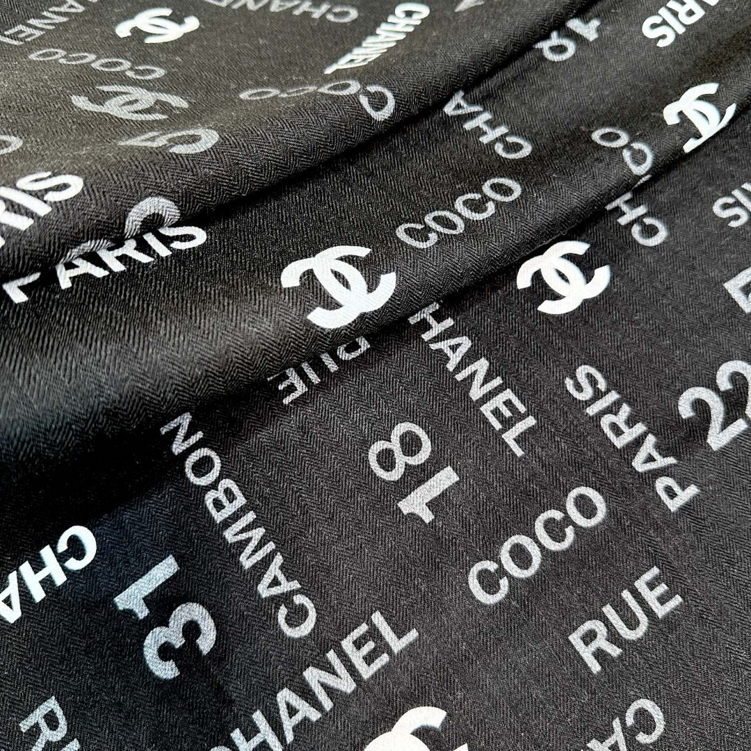 ✨【双面同色】CHANEL【字母LOGO140】羊绒方巾‼️抢‼️VIP推荐 ‼️👍下手一定要快【高端 