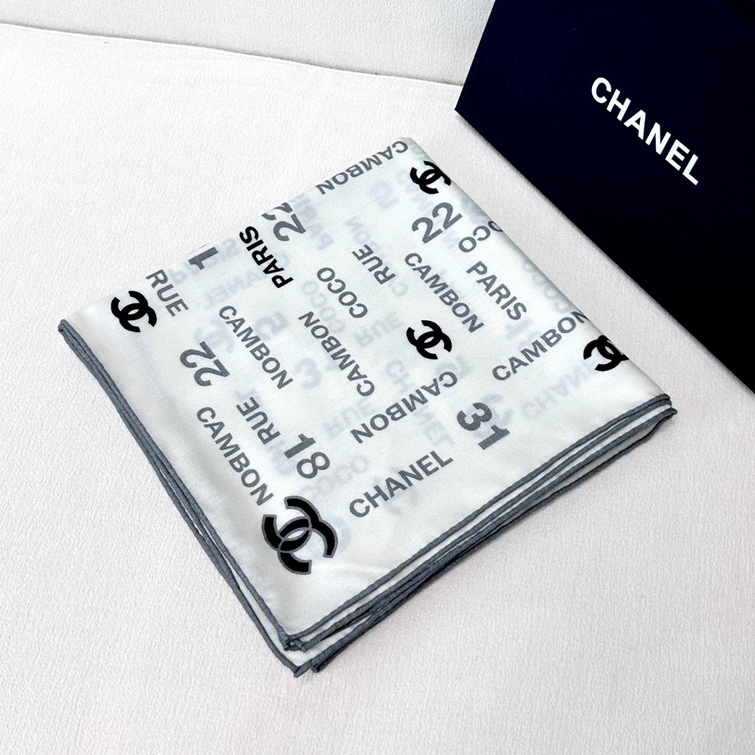 ✨【双面同色】CHANEL【字母LOGO140】羊绒方巾‼️抢‼️VIP推荐 ‼️👍下手一定要快【高端 