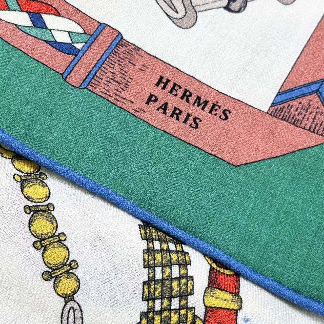 2025年专柜同步 最新款Hermes【双面同色】【跃动的马儿 140】‼️顶级丝羊绒工艺超值‼️爱马仕