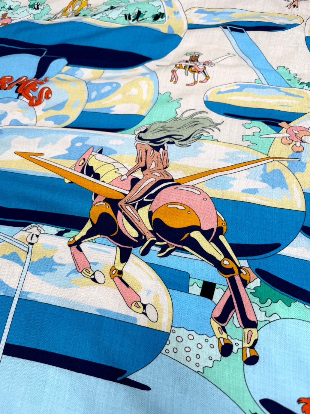 🌾专柜同步 Hermes推荐[玫瑰]顶级工艺超值‼️爱马仕专柜爆款羊绒方巾💟立体呈现图案纹路实物档次极高