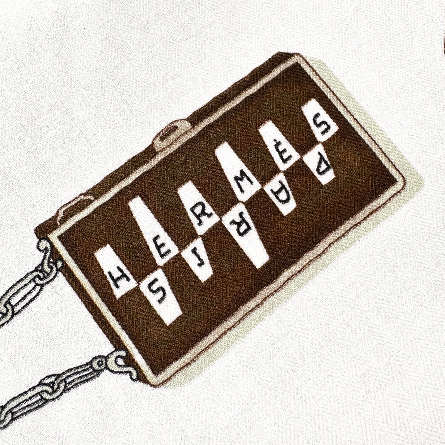 ❤️上新!“手套时光”140双面丝毛披肩手工卷边丝毛方巾(30%桑蚕丝70%羊毛)这款经典单品展现强大而