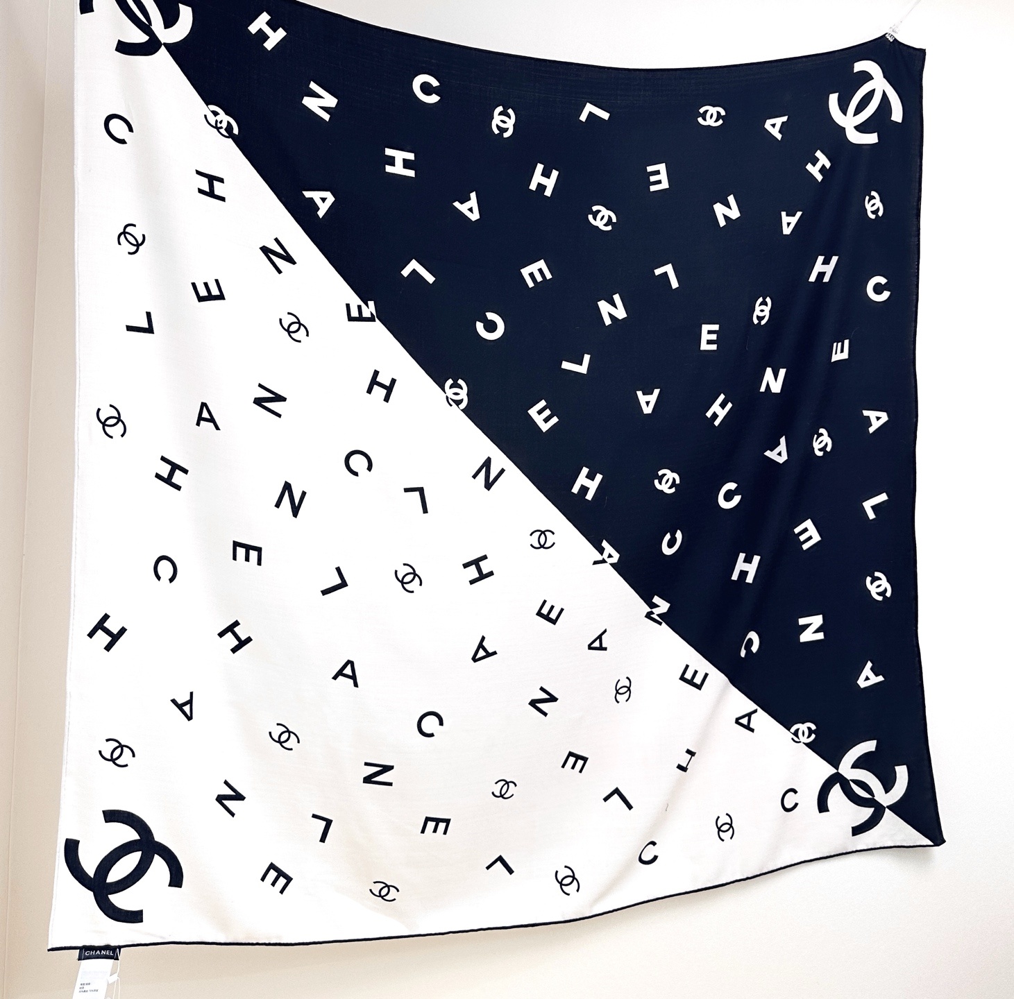 💟新品上新🌈Chanel 25年秋冬新品丝绒 Chanel 25s秋【140顶级丝毛双面同色披肩】 秋冬