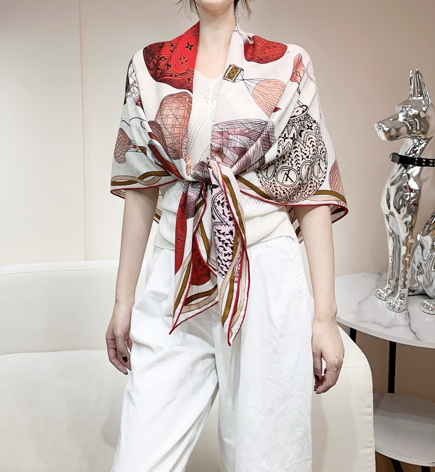 上新💓2025春款上新LV驴家专柜最新款巜土耳其热气球》😘💍实物真心美 🎀披肩配以印花💓💃🏻无论设计喷绘