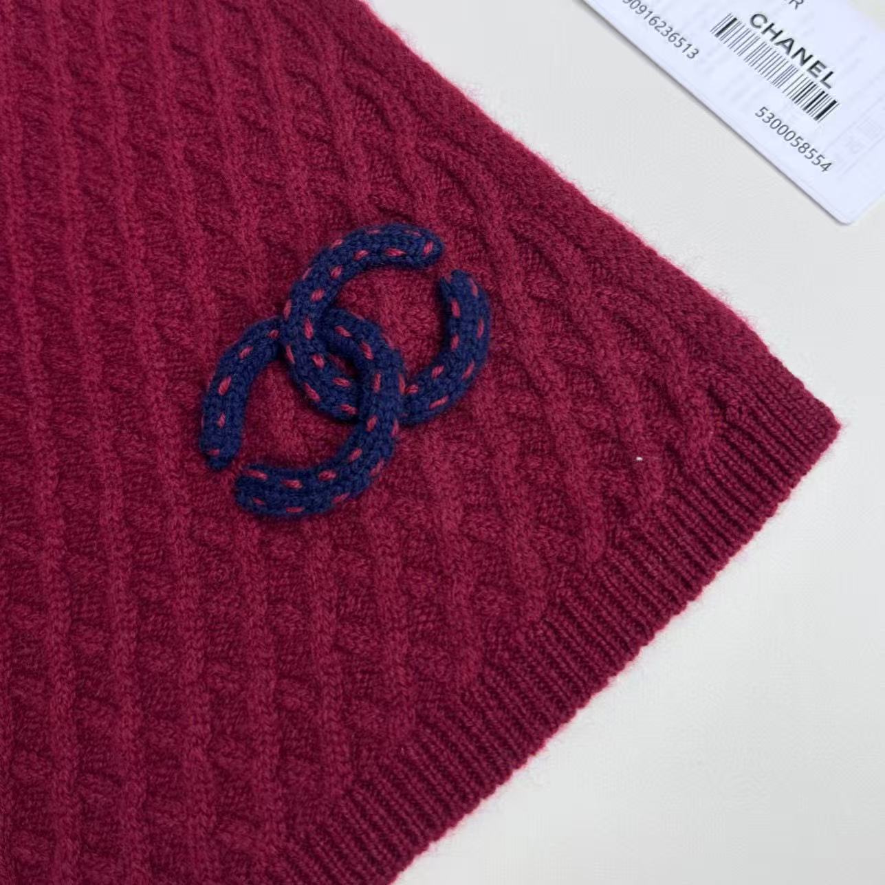🛒𝐍𝐄𝐖 · 2025/香奈儿针织新品！独家高品质！香奶奶家顶配款！菱形格logo围巾选用高捻度羊毛纱线