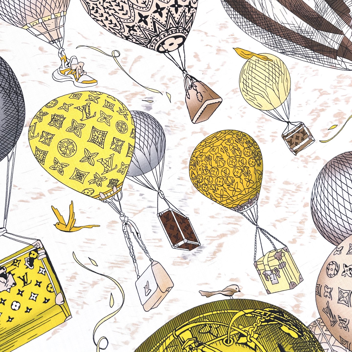 上新💓2025春款上新LV驴家专柜最新款巜土耳其热气球》😘💍实物真心美 🎀披肩配以印花💓💃🏻无论设计喷绘