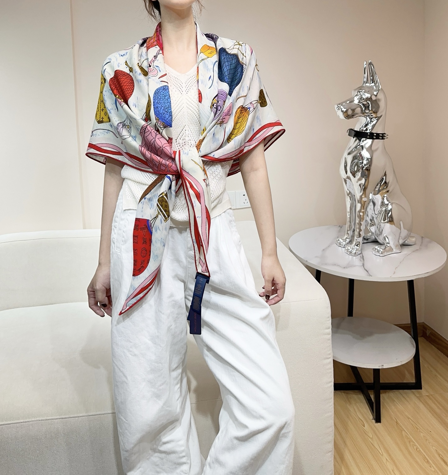 上新💓2025春款上新LV驴家专柜最新款巜土耳其热气球》😘💍实物真心美 🎀披肩配以印花💓💃🏻无论设计喷绘