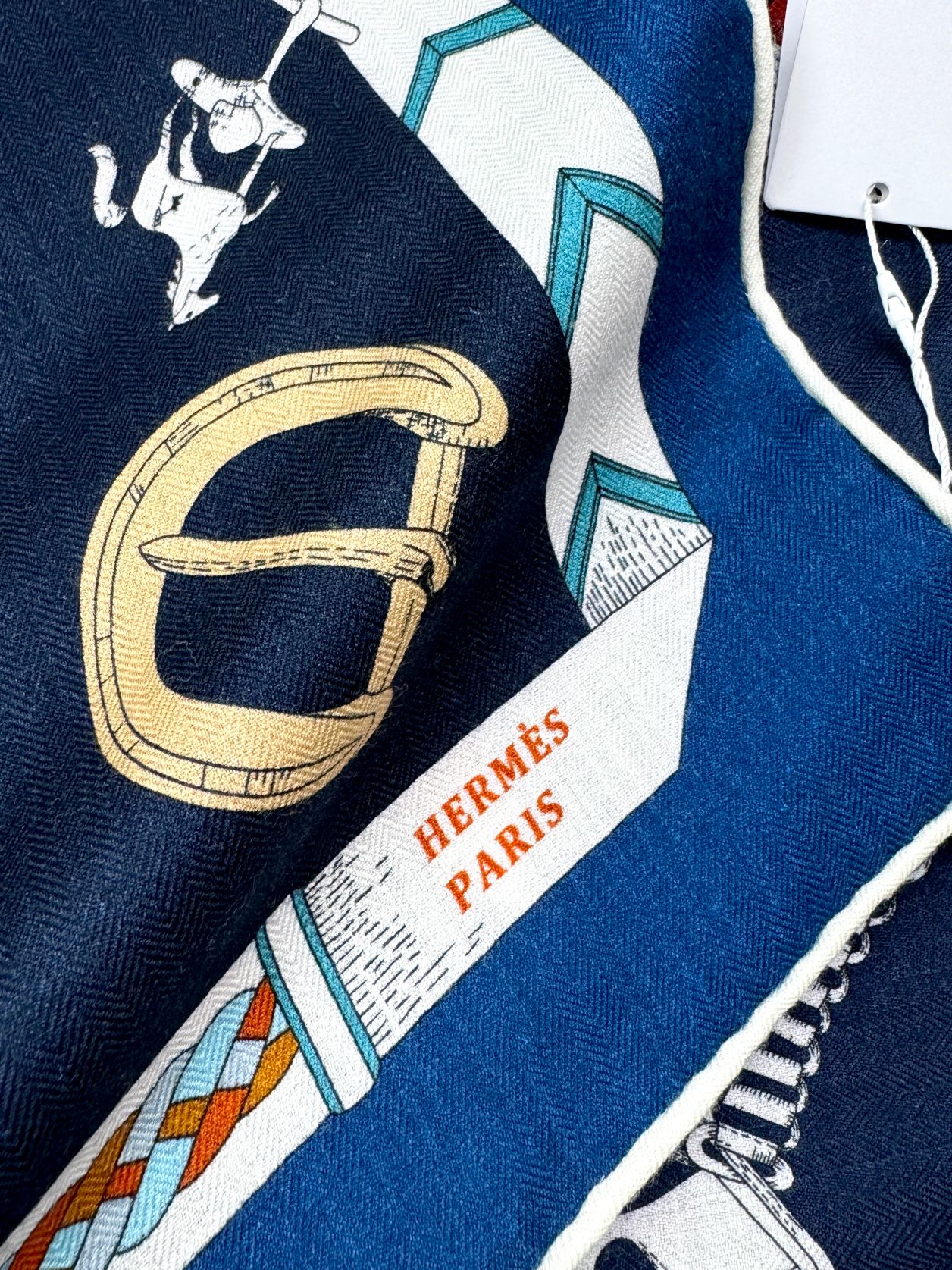 2025年专柜同步 最新款Hermes【双面同色】【跃动的马儿 140】‼️顶级丝羊绒工艺超值‼️爱马仕