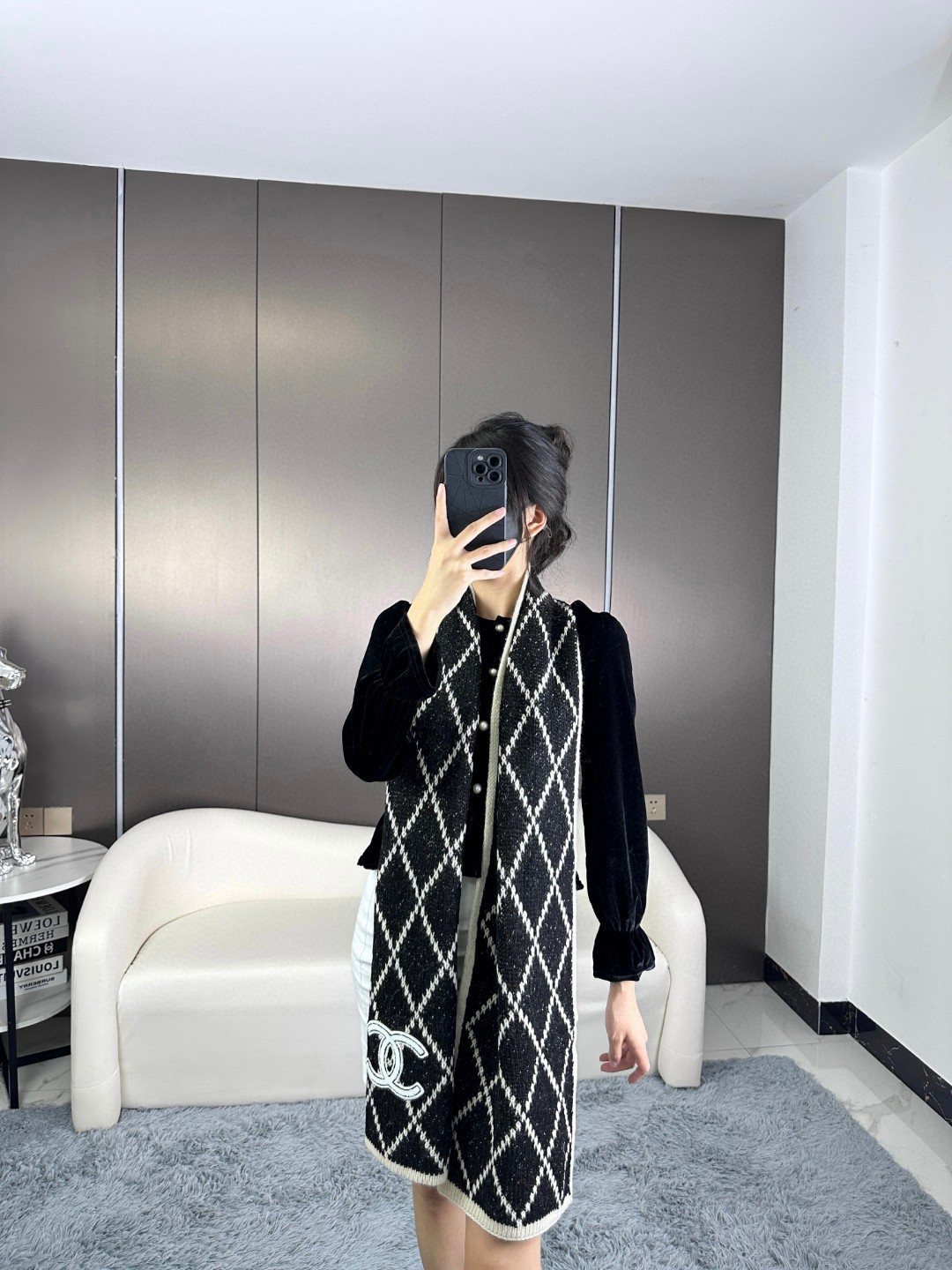 上新！🌾爆款到货！香奈儿Chanel秋冬超软糯围巾|||🧣这条香奈儿秋冬围巾 一定要提前入！不然等到秋冬