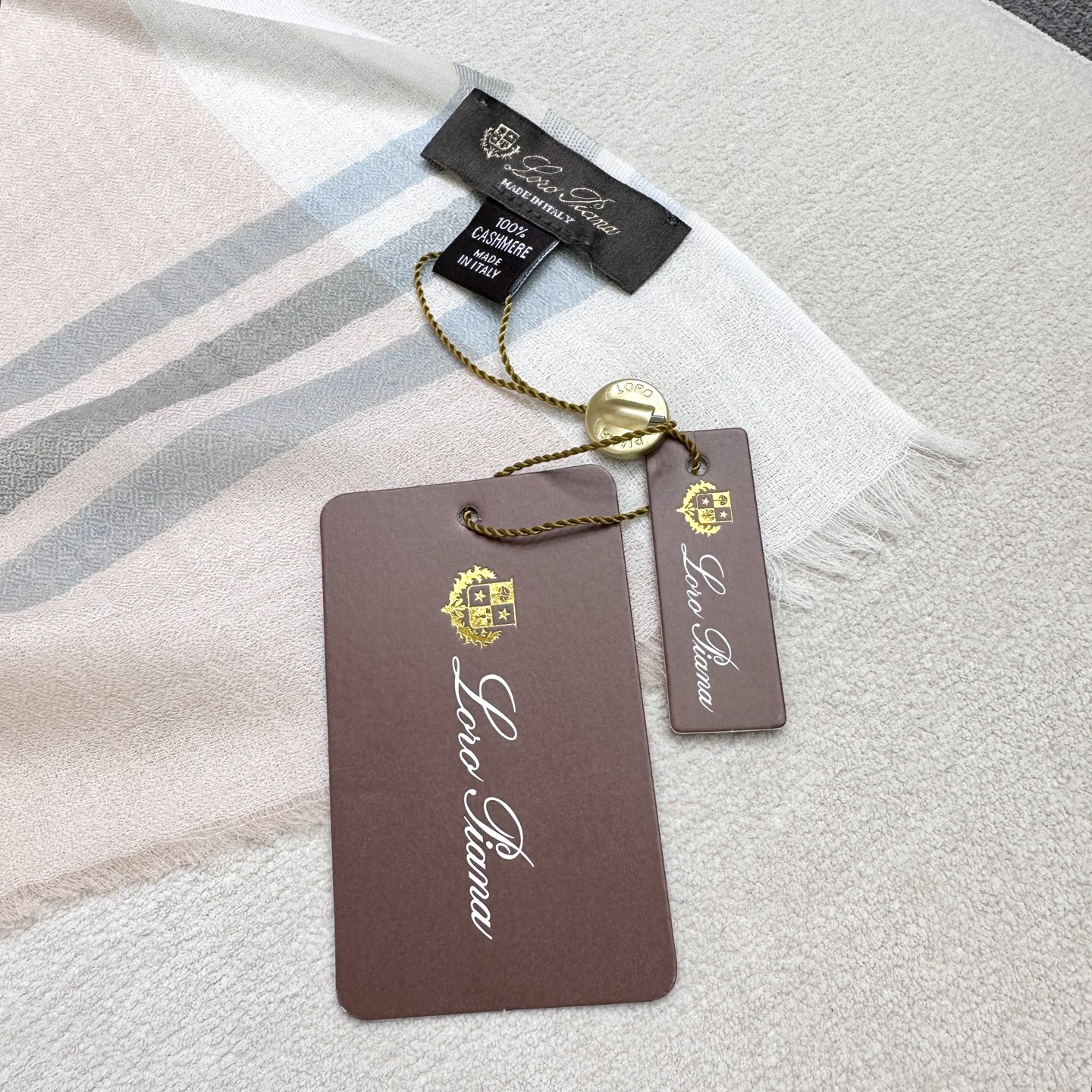 💃💃LP极品原单【LP轻盈格纹长巾】‼️♨️高尖端产物⚠️重磅呈现 ，绝无仅有 史无前例 100%纯山羊