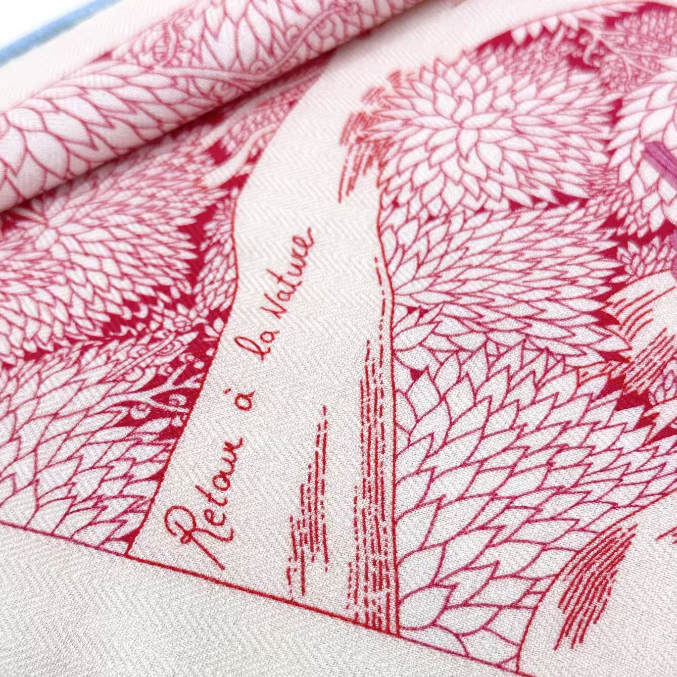 2025年专柜同步 最新款Hermes【双面同色】【爱马仕旗舰 140】‼️顶级丝羊绒工艺超值‼️爱马仕