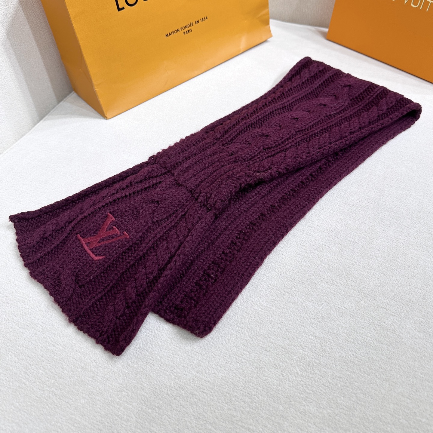 ❤️上新！LV永不冻结围脖 135*20cm 100%羊毛 Never Freeze 围巾选用柔暖羊毛 