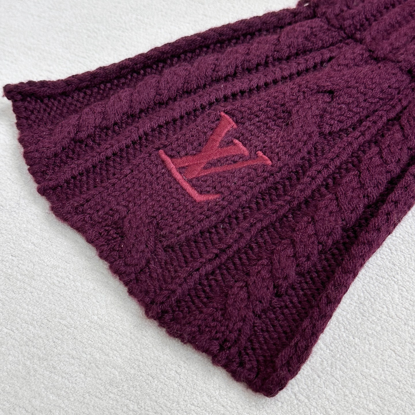 ❤️上新！LV永不冻结围脖 135*20cm 100%羊毛 Never Freeze 围巾选用柔暖羊毛 