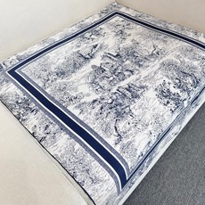 Dior 印花方巾-早春新品【18mm双面同色】 90厘米白色和海军蓝色桑蚕丝斜纹面料苏格兰茹伊印花 这款方巾饰以彼得罗 Dior 印花方巾-早春新品【18mm双面同色】 90厘米白色和海军蓝色桑蚕丝斜纹面料苏格兰茹伊印花 这款方巾饰以彼得罗