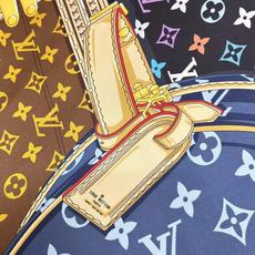 LV X TM MONOGRAM MULTICOLOR COLLECTOR SQUARE 90方巾 路易威登携手日本艺术 LV X TM MONOGRAM MULTICOLOR COLLECTOR SQUARE 90方巾 路易威登携手日本艺术